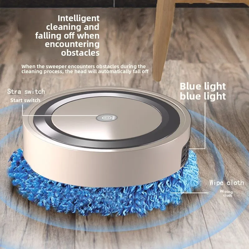 Smart mopping machine cross-border wet and dry cleaning silent floor mopping fully automatic intelligent vacuum cleaner