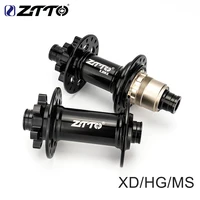 ZTTO MTB E-bike Hub eje de acero 6 trinquetes Hub XD MS HG Enduro E Bike eje de acero Freehub 32H 148 Boost Hub 110x15 12x148 142 a través