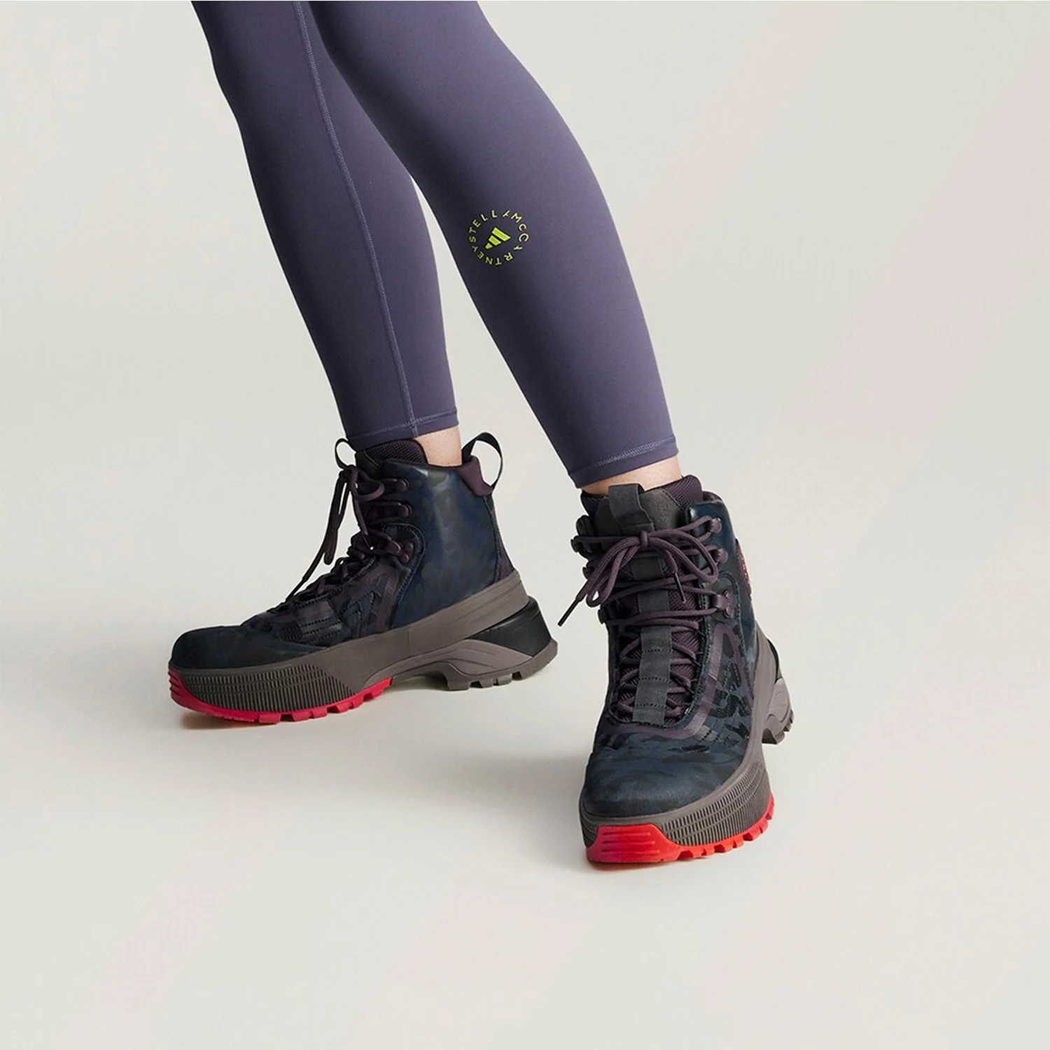 Adidas genuine New Women's platform mid-calf boots IF1793