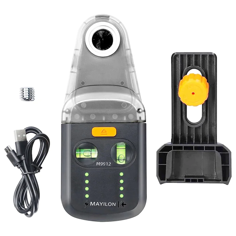 

A21Q -MAYILON 3-In-1 Electric Drilling Dust Collector Precise Laser-Leveling (2M Red-Laser) Horizontal Bubble-Levels Wall Mount