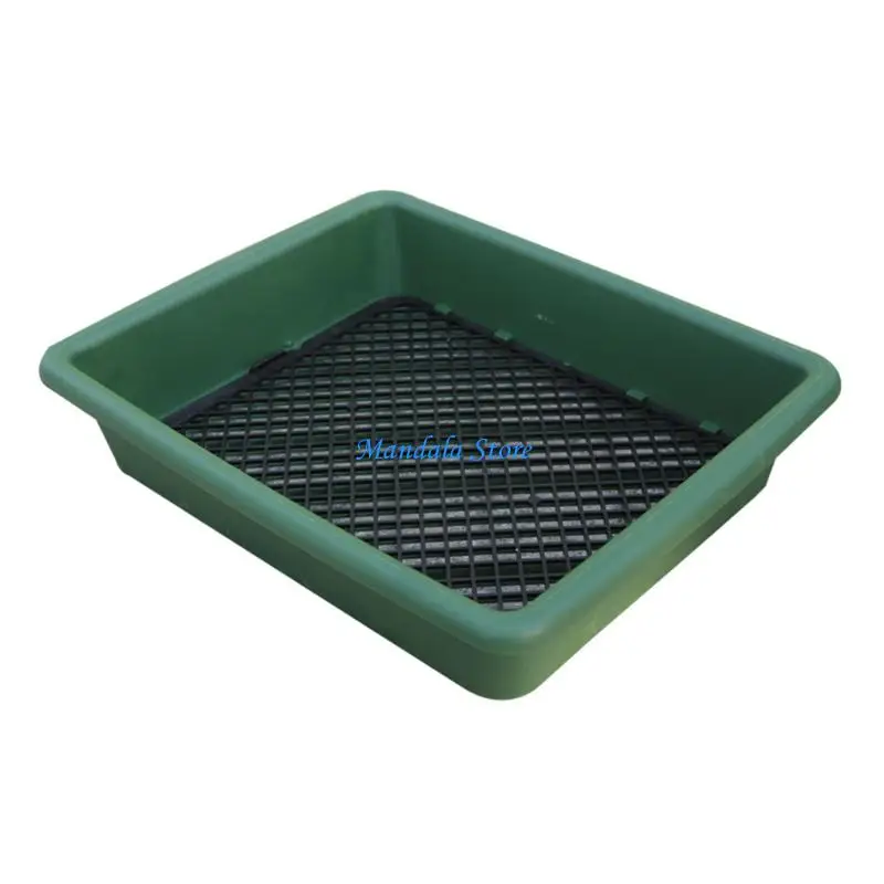 U2JC Sifter for Rock Stackable Rustproof Pellet Sifter Mesh Screen Accessories