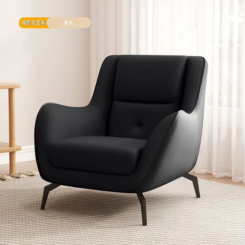 

Luxury Single Sofa, New Release! Ultra-Comfy & High-End, Designed for Lazy Relaxation in Compact Bedroom & Living Room Settings