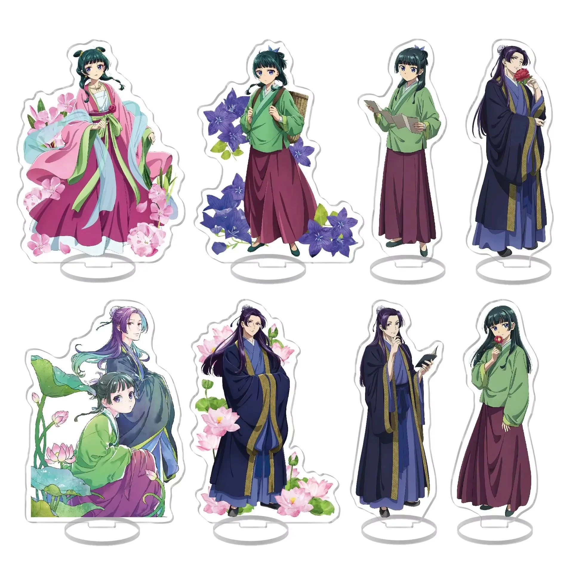 Anime The Apothecary Diaries Maomao Cosplay Stand High Definition Acrylic Figure Standee Plate Desk Decor Fans Gifts