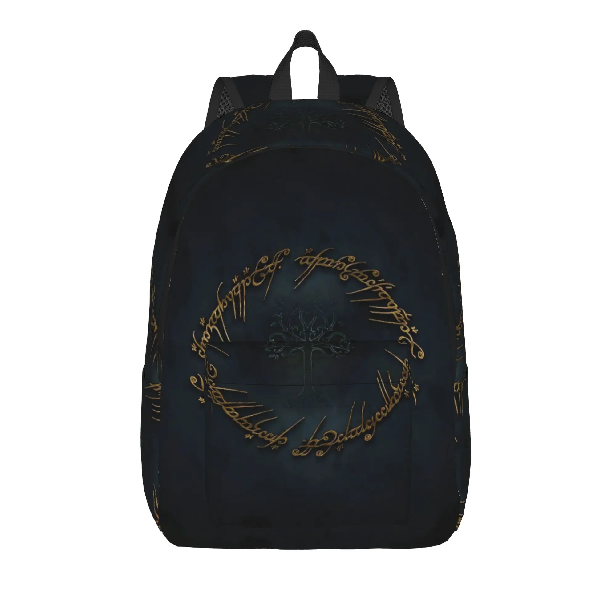 L-Lords Of The R-Rings Middle Earth Backpack  Cute Backpacks Teen University Pattern School Bags Custom Rucksack