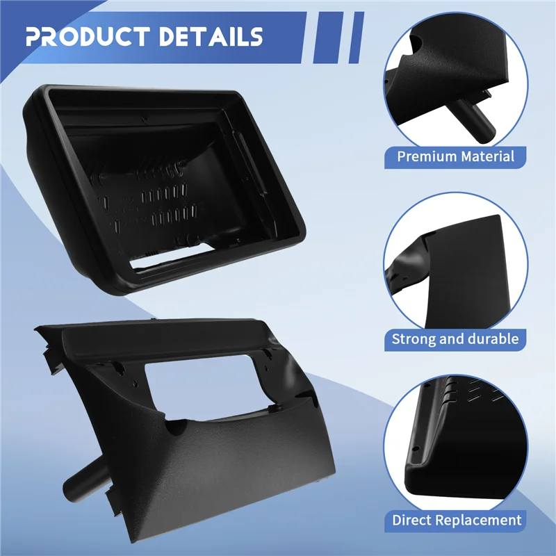 

L10A Car Frame Fascia Adapter Android Radio Dash Fitting Panel Kit For Dodge Nitro