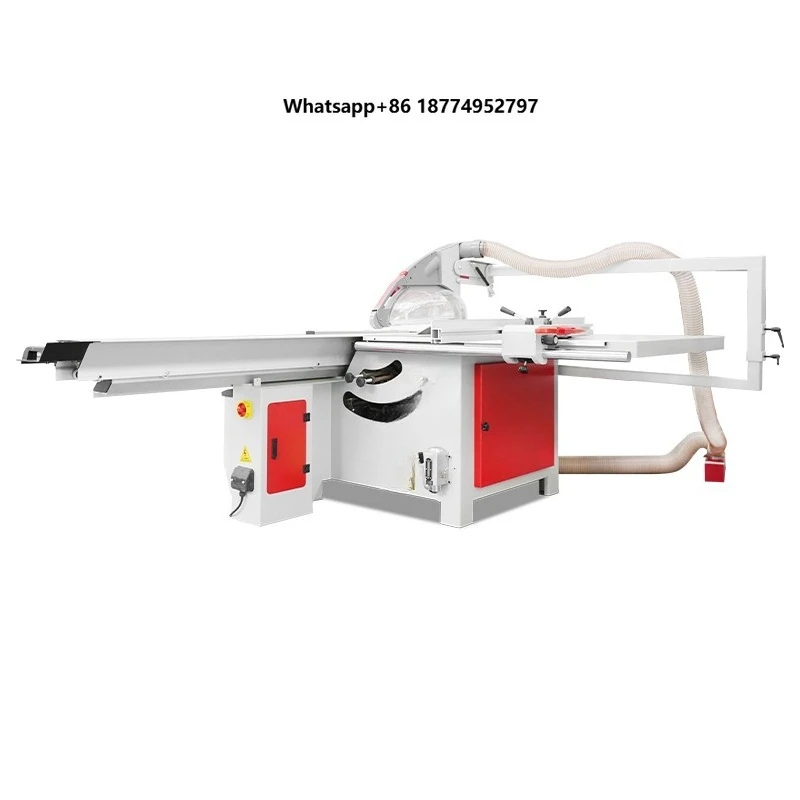 Automatic Horizontal Sliding Table Saw 3200mm High-Accuracy 5.5kW Motor for Woodworking Cutting CE Certified High Safety