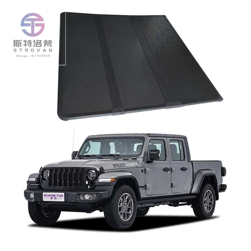 

Лидер продаж, чехлы для пикапов, жесткий тройной чехол из сплава, чехол для грузовика для Jeep Gladiator 2020-2023