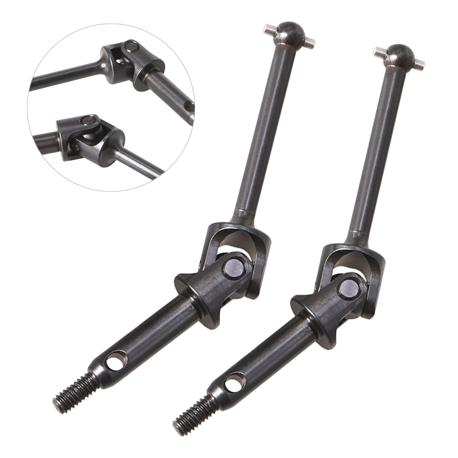 RC  car Hard Steel Rear Axle Drive Shaft Set CVD Upgrade for Losi 1/24 Micro-B Buggy