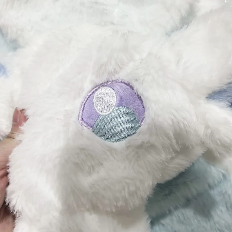 40/80cm Huge Pokemon Alolan Vulpix Plush Toys Pokémon Plushie Kawaii Semi-finished Leather Holster Pillow Gift for Children Xmas