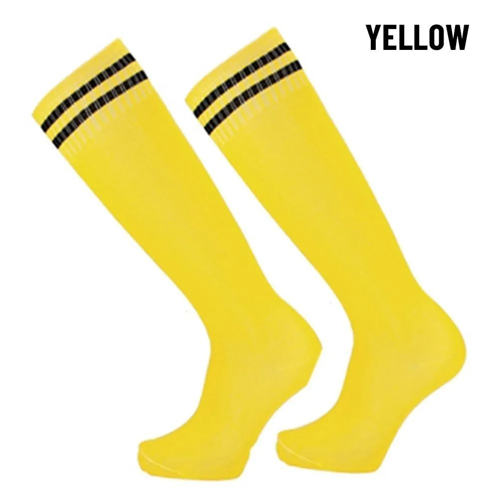

Anti-slip Football Socks Wear-resistant ​​Breathable Knee High Sports Socks​​ ​​High-Elasticity Long Soccer Socks