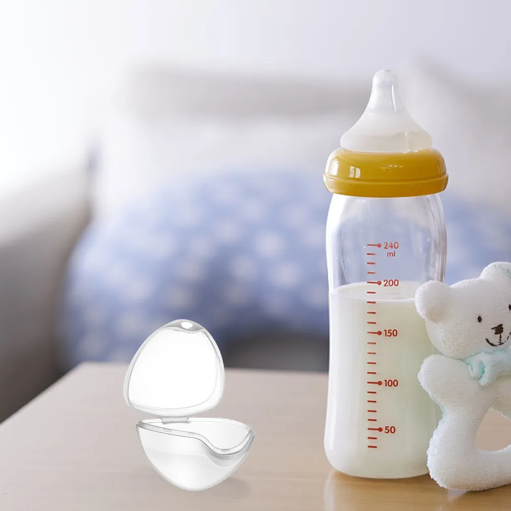 

6Pcs Baby Pacifier Storage Cases Portable Dustproof Pacifier Holder Box Compact Travel Storage Container Molar Toy Container