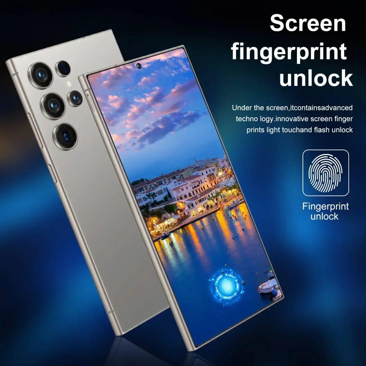 2025 New S25 Ultra Smartphone Original 7.3 Inch Celulares Android Moblie Phones Unlocked 5G Dual Sim Global Version CellPhones