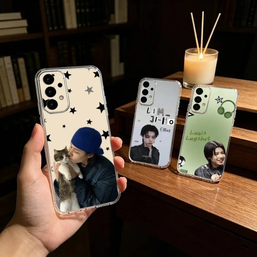 HOT lngshot LOUIS Phone Case For Samsung S25,24,21,22,23,30,Ultra,20,Plus,Fe,Lite,Note Transparent Cover