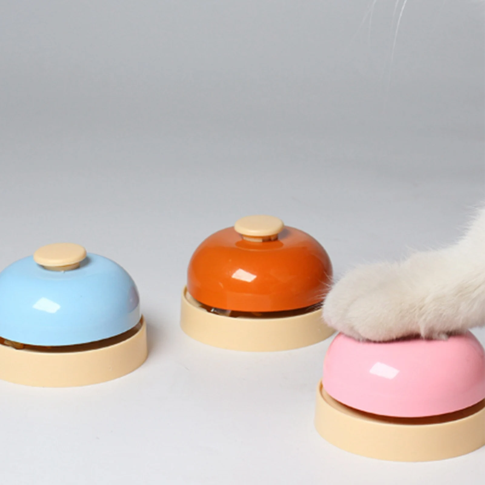 Pet Call Bell Sensitive Buttons Metal Dog Training Called Dinner Bells For Pet Toys