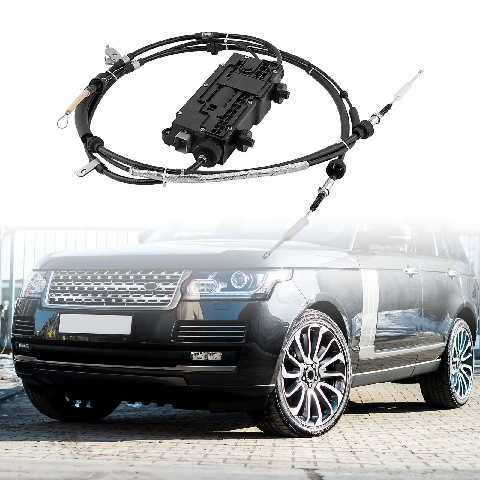 

Parking Handbrake Module Actuator Control Unit LR019223 Black Durable Brake Actuator Cable for Land Rover Range Rover Sport