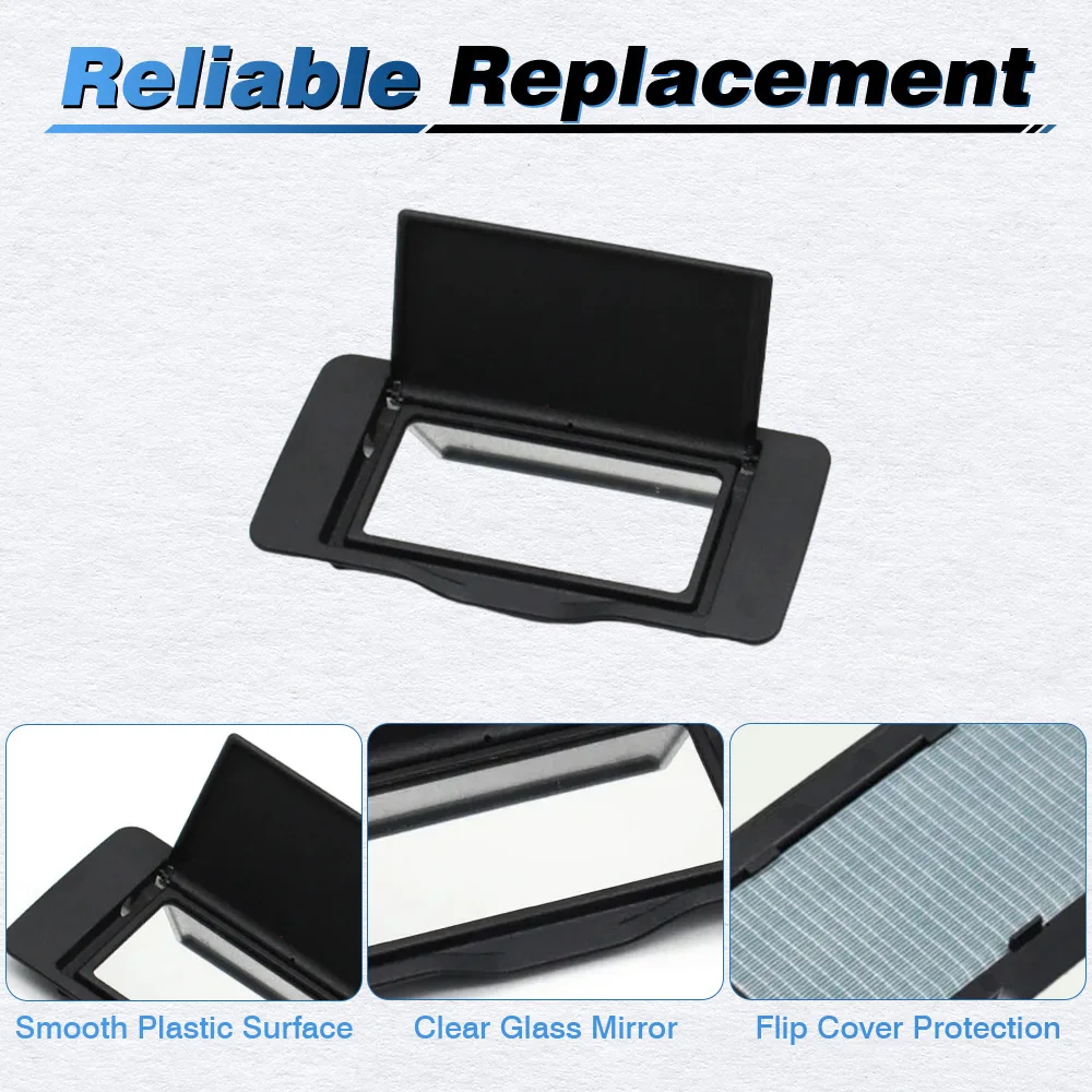 Pare-soleil de voiture, couverture de miroir cosmétique de maquillage pour Mercedes Benz W203 classe C 2001 2002 2003 2004 2005-2007 2038102110 LHD