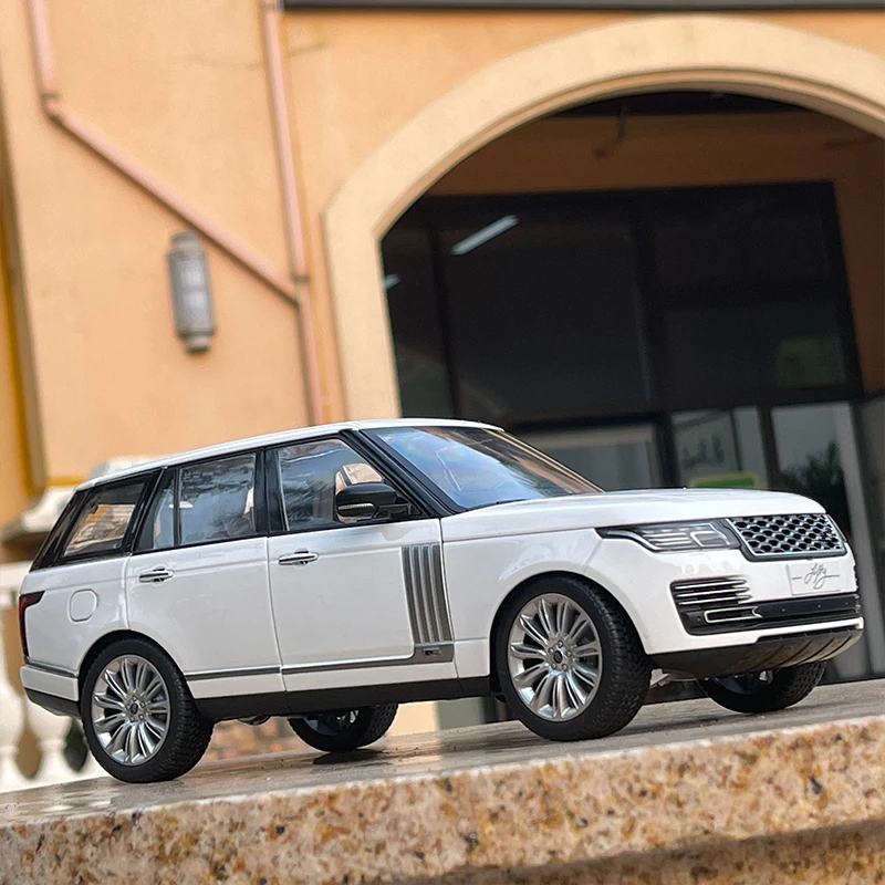 Large Size 1:18 50th anniversary Luxury Flagship SUV Alloy Metal Diecast Model Car Desktop Display Collectible Ornament