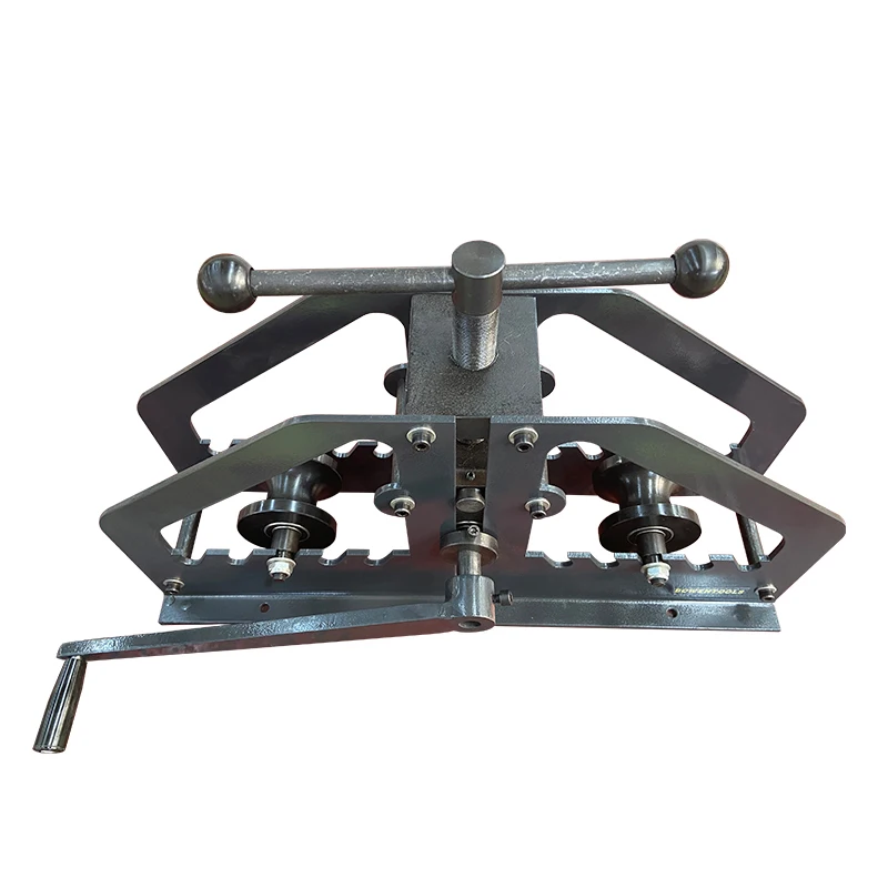 

Manual Metal Tube Bender Machine 1.5" Round Roller Stretcher Shrinker Bench Bending Set TR60 Heavy Duty Pipe Bender