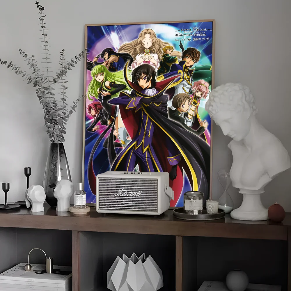 CODE GEASS Hangyaku No Lelouch Good Quality Prints And Posters HD Quality Poster Wall Art Painting Study Home Decor