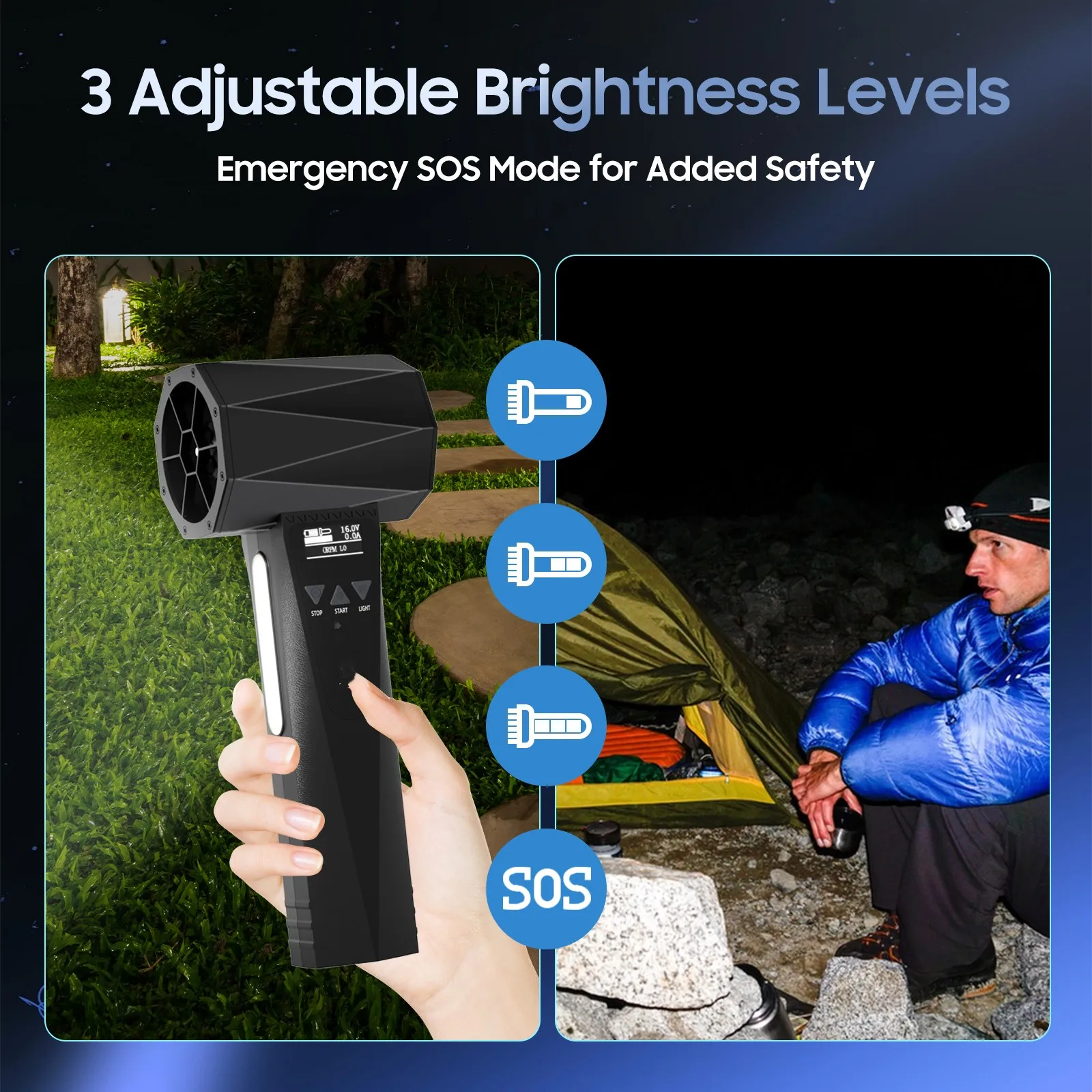 200000 RPM Air Blower Handheld Electric Turbo Jet Fan 60MM Brushless 1600g thrust Motor Violent Blower Industrial Duct Fan