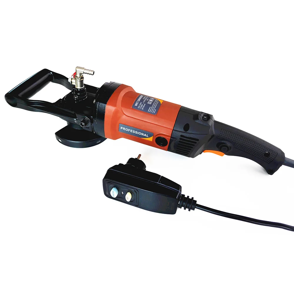 

Factory Direct Sale Granite Tools Supplies 100mm Wet Marble Polisher Portable Polishing Machine Electric Angle Grinder