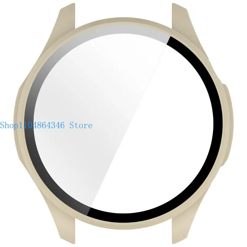 5asd Integrated Screen Protector Frame Protectios Case for Watch 5 Professional Smartwatch PC Tempered Glass Cover