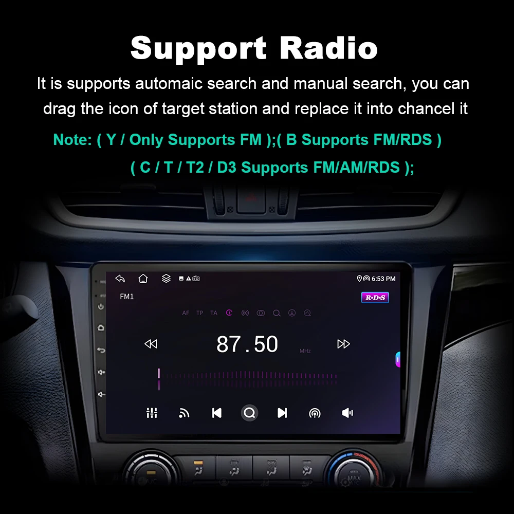 Für Citroen C2 C3 2001 2002 2003-2010 Auto Multimedia Player Android14 GPS Navigation Auto Werkzeuge DSP Stereo CarPlay QLED Bildschirm – Detail 13