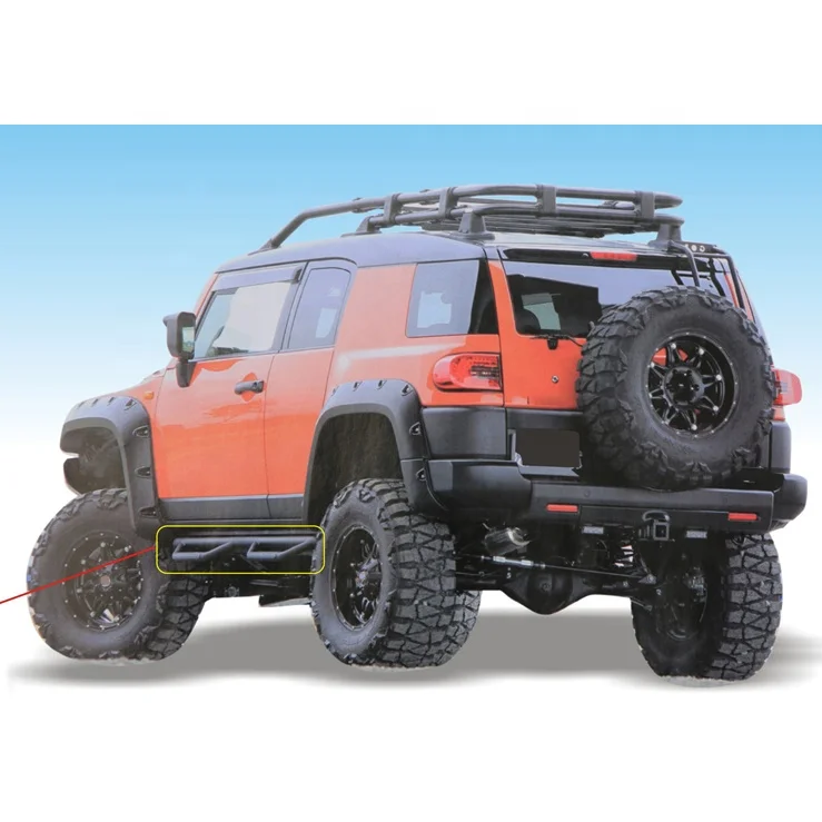 

side step running board for FJ Cruiser 2007+ accessories Nerf side step bar for FJ Cruiser auto body parts