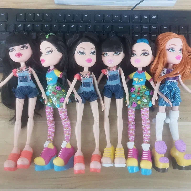 

1/6 Bjd тело куклы суставы Bratzes модель милая одежда «сделай сам» фигурка аниме игрушки для девочек подарки на день рождения