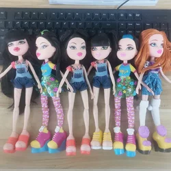 1/6 Bjd ๋ฐ๋ ์ธํ ๊ด์ Bratzes ๋ชจ๋ธ ๊ท์ฌ์ด DIY ์๋ฅ ์ก์
ํผ๊ท์ด ์๋
๋ฅผ์ํ ์ ๋๋ฉ์ด์
์ฅ๋๊ฐ ์์ผ ์ ๋ฌผ