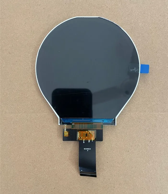 IPS 3.4 inch 30PIN TFT LCD Round Screen JD9365DA-H3 Drive IC 800(RGB)*800 MIPI Interface