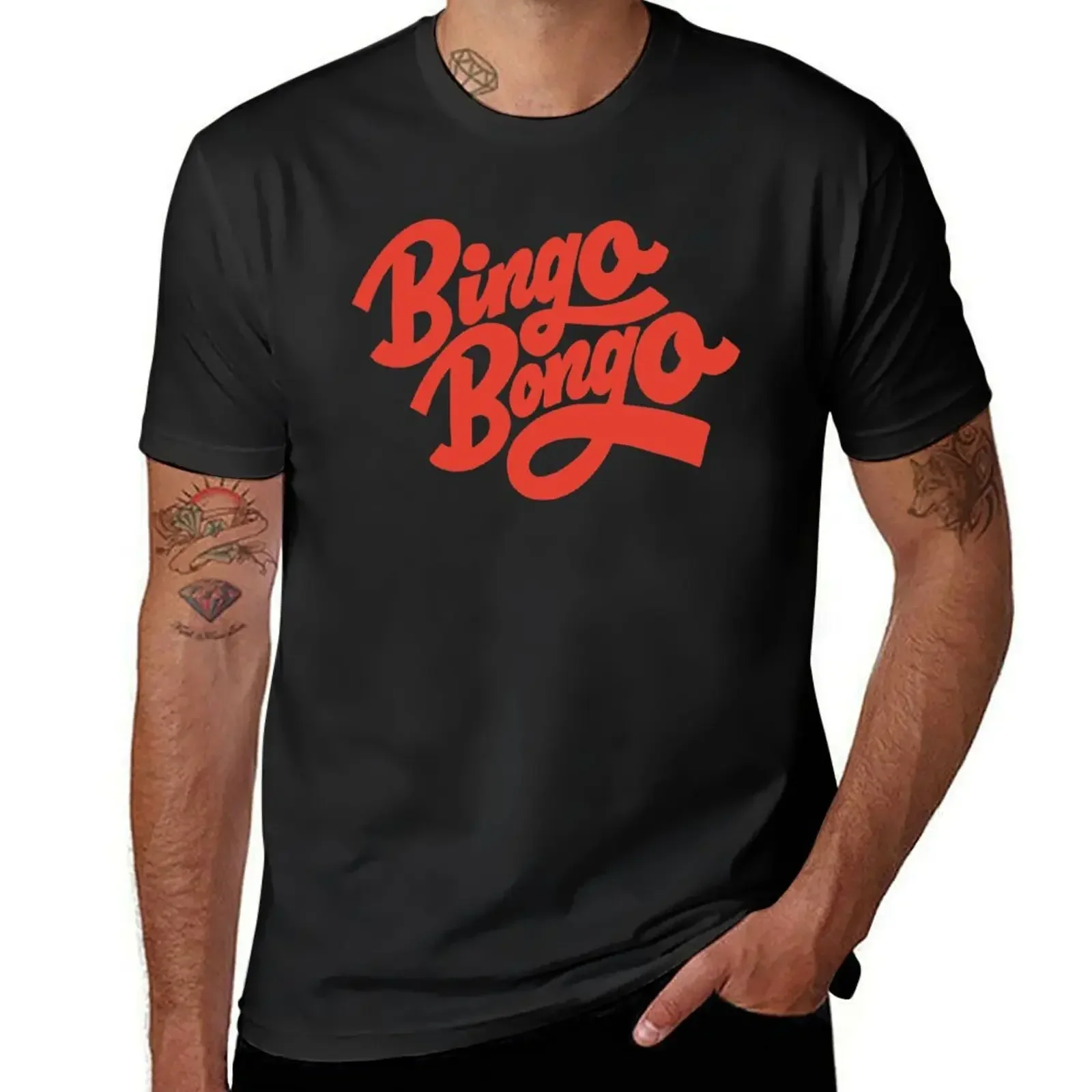 Bingo Bongo T-Shirt anime new edition Men's clothing