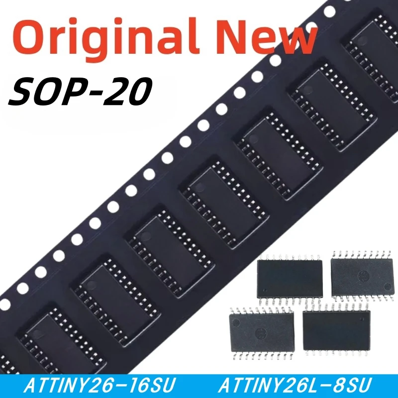 1pcs 100% New ATTINY26L-8SU ATTINY26-16SU ATTINY26L 8SU ATTINY26 16SU sop-20 Chipset