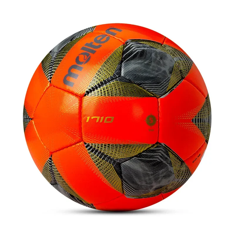 Molten Original Soccer Ball Size 5 PVC Material Wear-resistant Hand-stitched Outdoor Football Training Competition Match voetbal