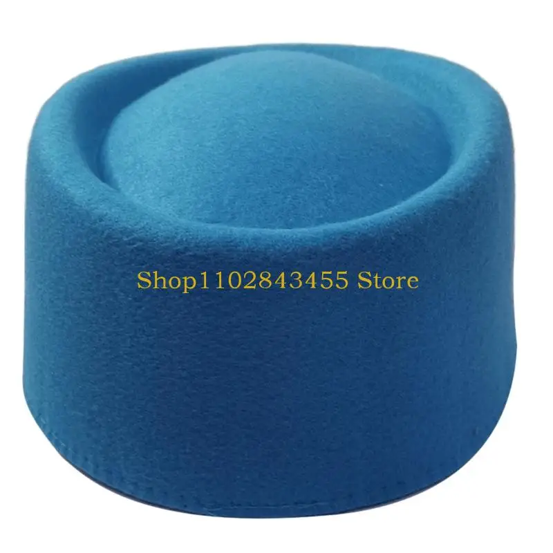 49MC Romance Wool Hat with Domed Top Design for Women Outdoor Activity Bowler Hat for Winter Commuting Special Occasion