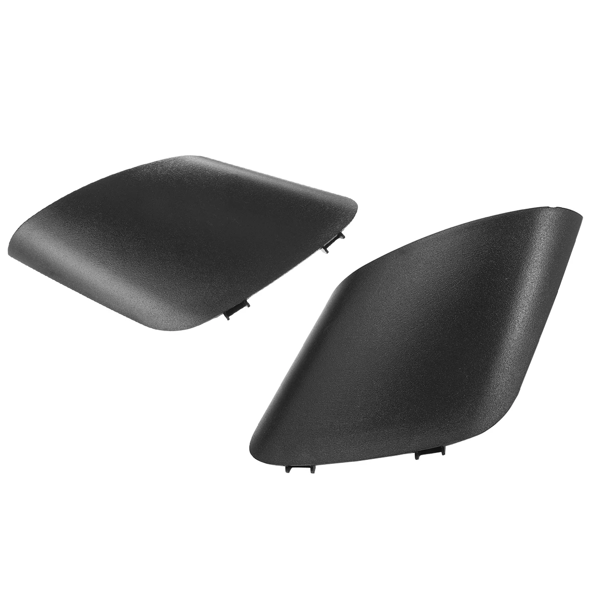 L / R Rearview Mirror Cover For Fiat Grand Punto Rear View Mirror Cover Black Car Side Door Rearview Cap 735596884 735539385