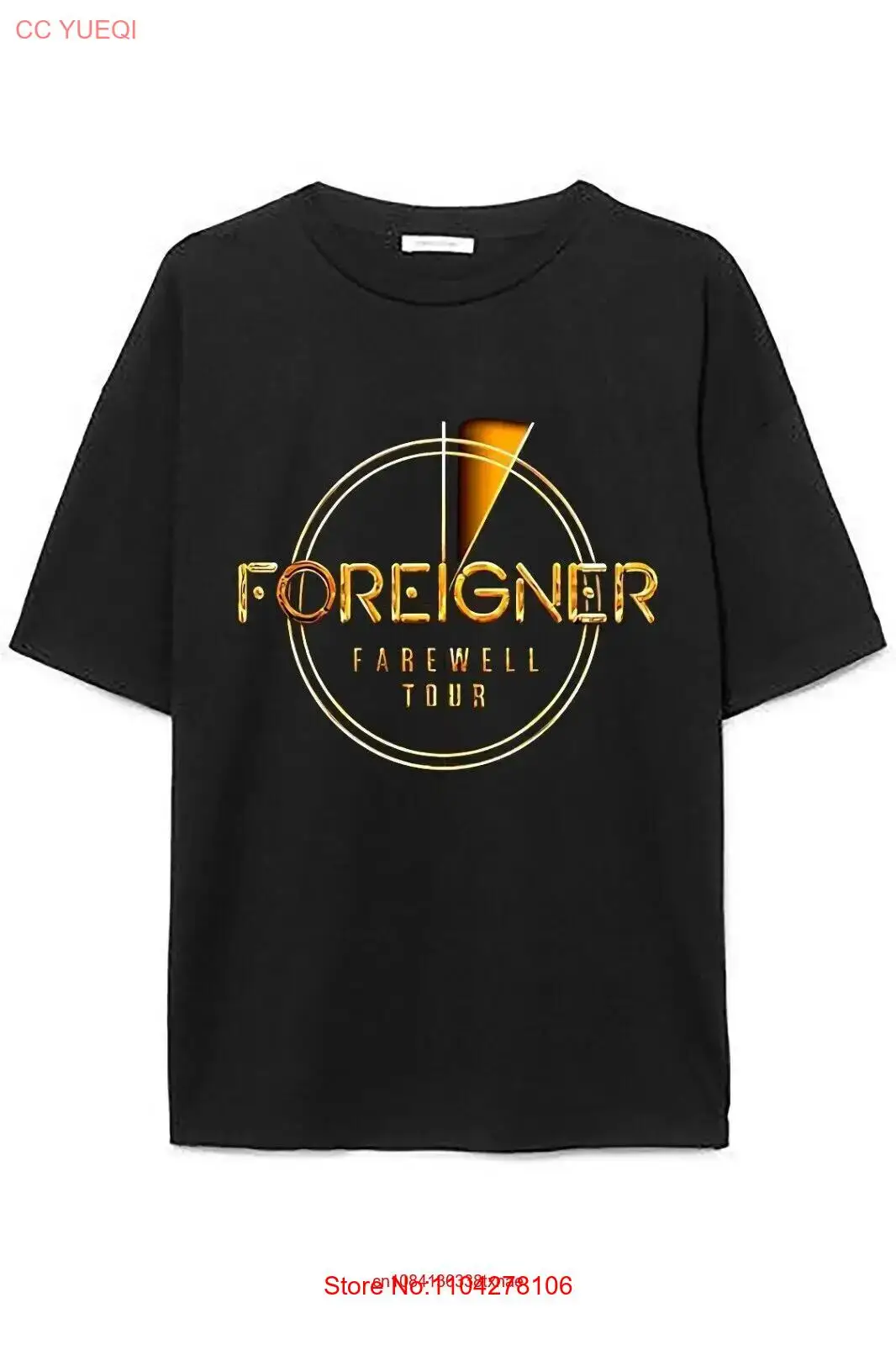 HOT Foreigner The Histroric Farewell Tour 2023 T Shirt Cotton Size S 3X long or short sleeves