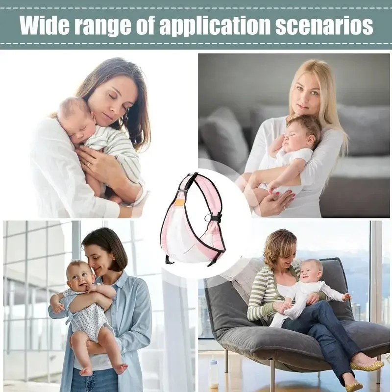 Toddler Holder Carrier Toddler Shoulder Wrap Carrier Holder Mesh Carrier Sling Breathable Nursing Sling Hip Seat Carrier