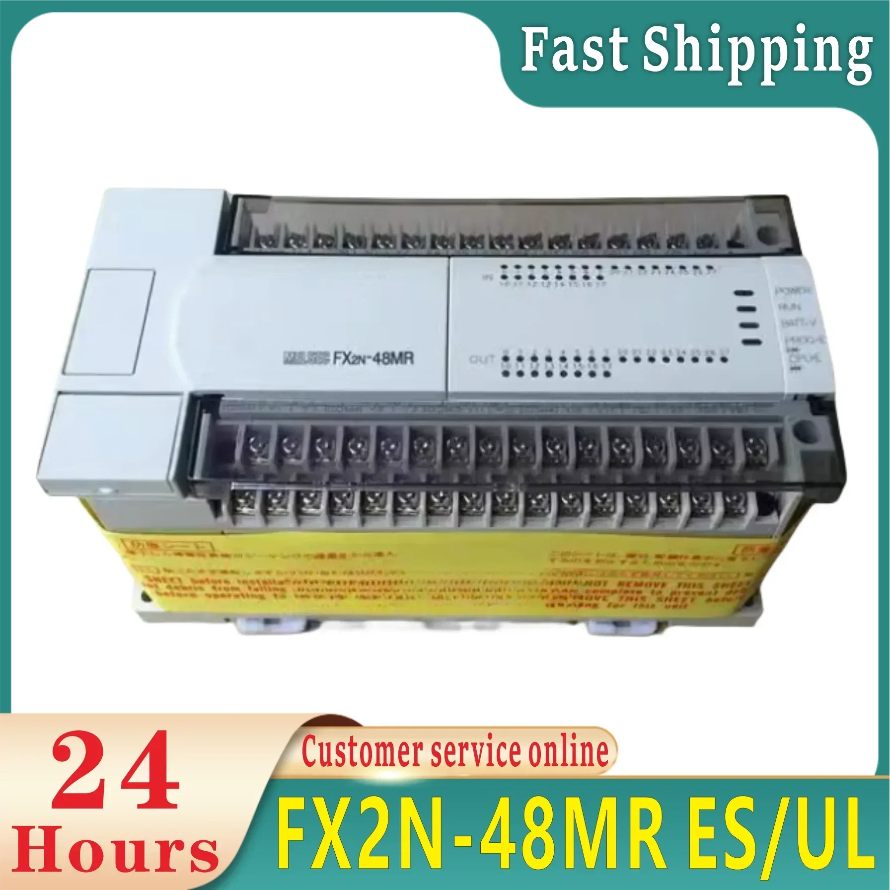 100% new original FX2N-16MR ES/UL FX2N-32MR FX2N-48MR FX2N-64MR FX2N-80MR FX2N-128MR PLC