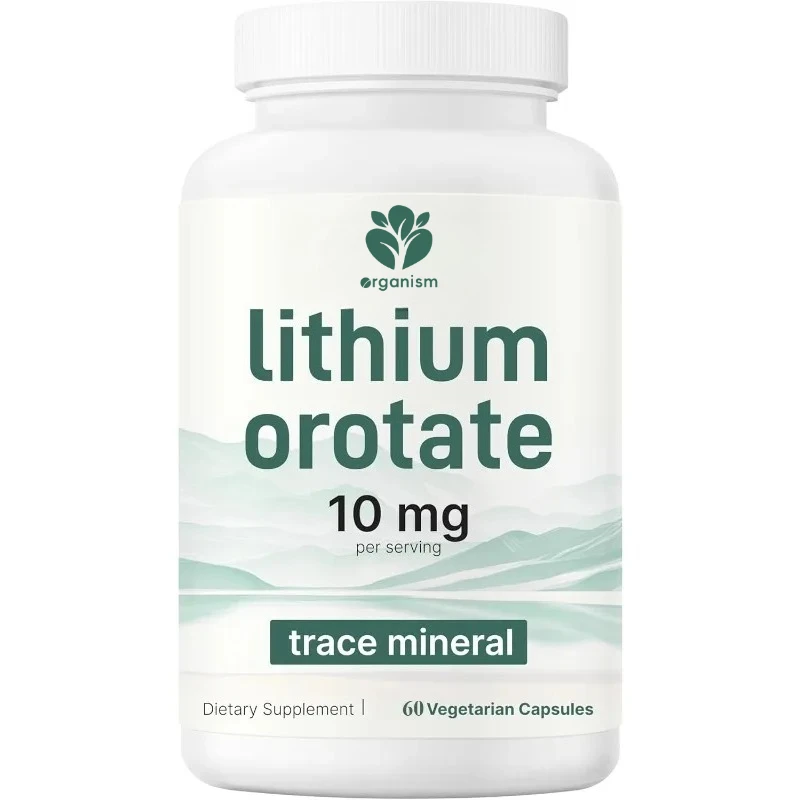

Оретат литиевый 10 мг - минерал незаменимых следов с высокой биовоиданостью | 60 вегетарианских капсул в качестве здоровой старинной добавки.