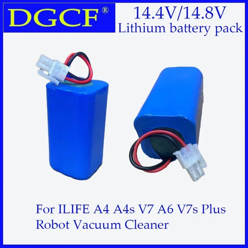 

3500mAh 14.8V Replacement Battery for ILIFE A4 A4s V7 V7s Plus Robot Vacuum, High Capacity 4S1P Li-ion