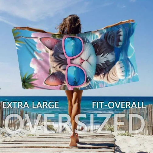 Home Textiles Today - Serviette de plage d'été, Serviette de