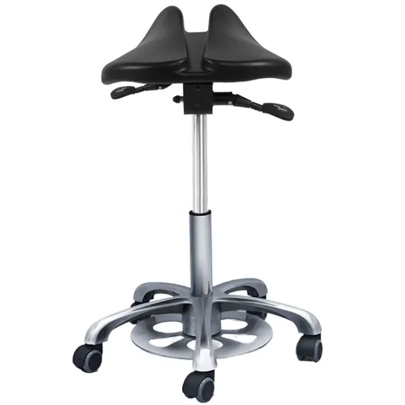 

Hairdressing Tattoo Dentist Operating Room Saddle Chair Ergonomics Lifting Rotating Stool Pulley Riding Chair Office Furniture