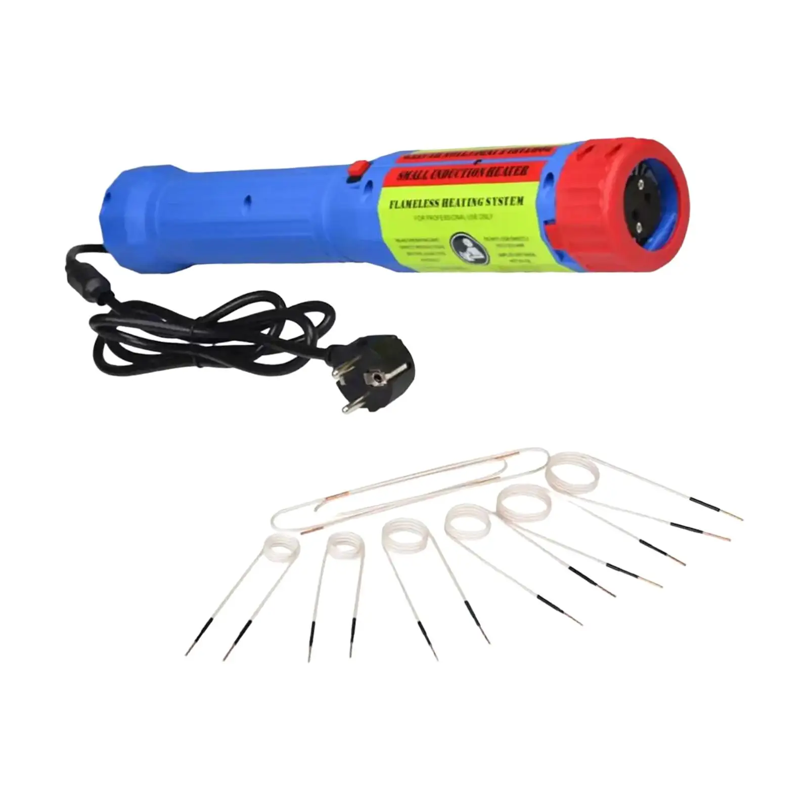 

1400W Handheld Induction Heater AU 220V High Working Efficiency with 8 Coils