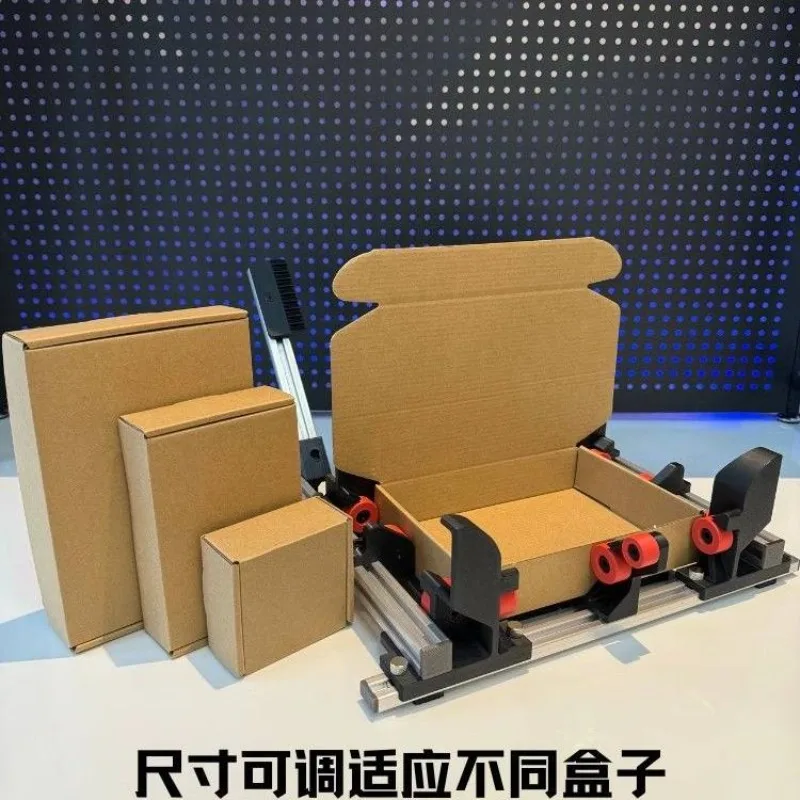 Fixture Auxiliary Roller Folding Tool Carton Special Folding Carton Aircraft Box Fixture Auxiliary Roller Folding Tool