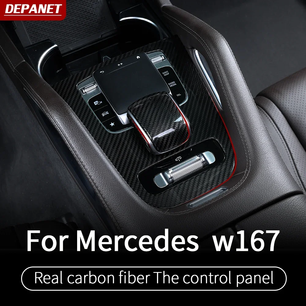 garniture-de-console-pour-mercedes-gle-w167-v167-fournitures-de-couverture-gls-x167-gle-en-fibre-de-carbone-gle-350-amg-450-500e-accessoires-2020-~-2026