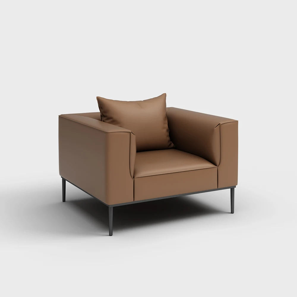 Modern Boss Office Sofa Set Leather Luxury Couch Living Room Sofa