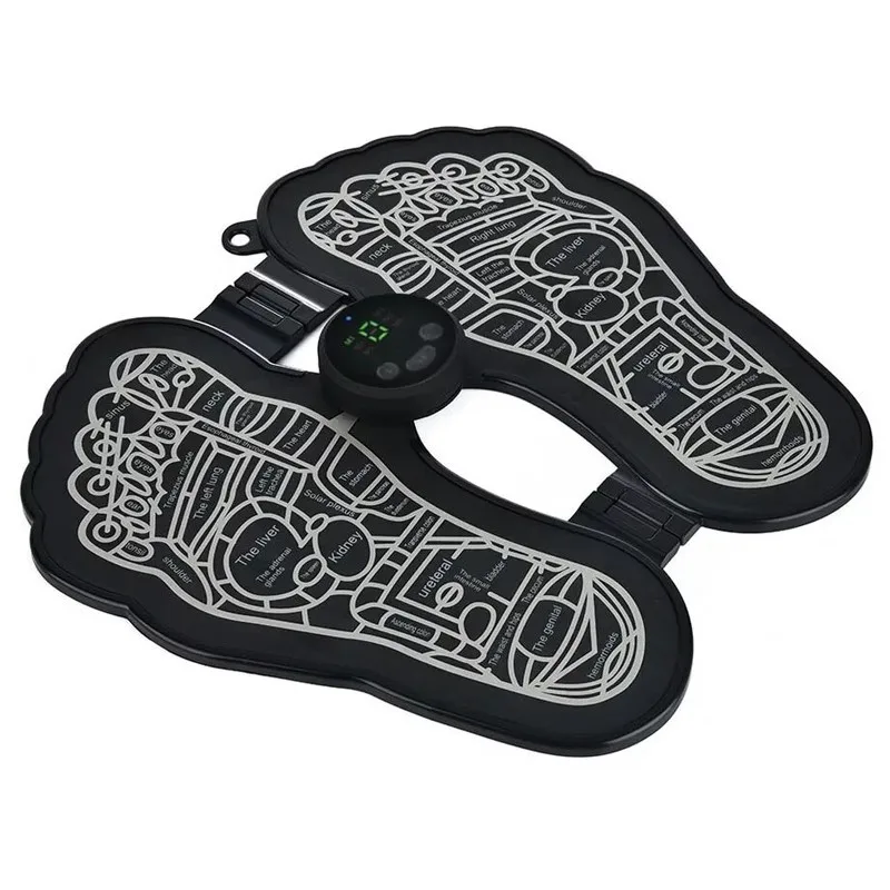 EMS Massage Electric Foot Massager Pad Fisioterapia Electrodos Estimulador Physiotherapy Massageador Healthcare Masajeador Saude