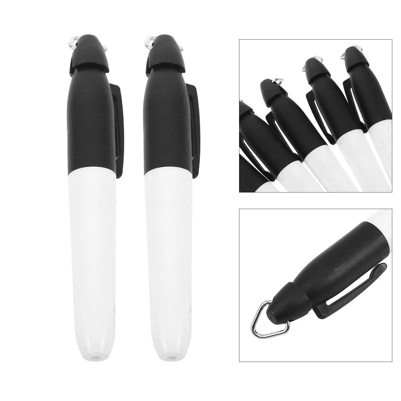 50 Pcs Ball Marking -on Marker Pens Black Drawing Markers Alignment Golf Color for Artists