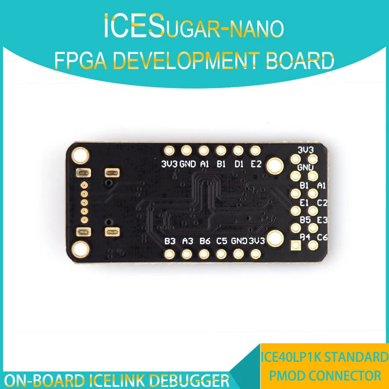 iCESugar-nano FPGA Development Board Open Source RISC-V iCE40LP1k Standard PMOD Connector